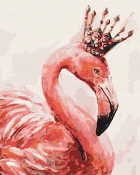 Slika po številkah Pobarvaj! Flamingo 40x50 cm