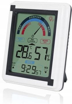 SOBNI TERMOMETER VREMENSKA POSTAJA HIGROMETER DIGITALNI MERILNIK VLAGE 5 v 1