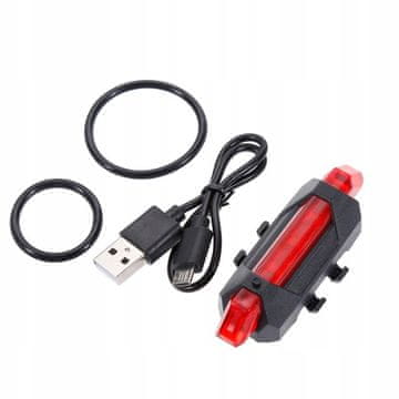 ZADNJA LED USB KOLESARSKA LUČ ZMOGLJIVA 15H iLIGHT PRO