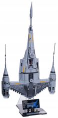 Črna podlaga iz kock za LEGO 75442 Star Wars Mandalorianov lovec N1