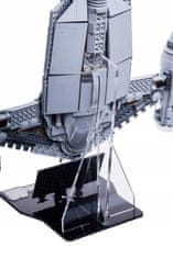Črna podlaga iz kock za LEGO 75442 Star Wars Mandalorianov lovec N1