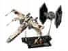 Črna podlaga iz kock za LEGO 75393 Star Wars TIE Fighter in X-Wing