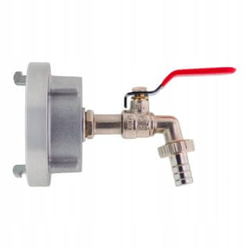 Priključek za hidrant tip STORZ C-52 + kroglični ventil za pipo 1/2"