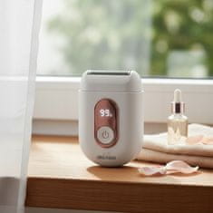 Depilaze Ženski brivnik, epilator, mini prirezovalnik za telo, bikini, noge, pazduhe, vodoodporen, USB, Zora