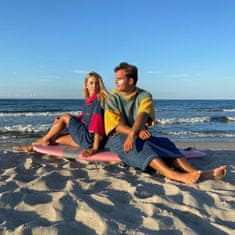 em Surf pončo Bella fuksija - bombaž S JUNIOR dolžina 90 cm