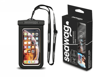 Seawag Element Proof Case - vodoodporni ovitek za telefon (črno/bel)