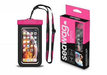 Seawag Element Proof Case - vodoodporni ovitek za telefon (črn/roza)