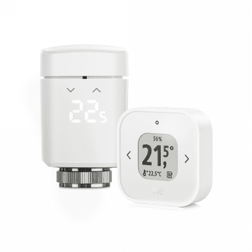 BH Eve Thermo Comfort Set Matter - komplet, ki vsebuje Eve Thermo in Eve Thermo Control (združljivost: Apple Home)