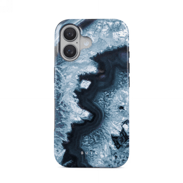 Burga Tough Magsafe - zaščitni ovitek za iPhone 16, združljiv z MagSafe (zamrznjeno jezero)
