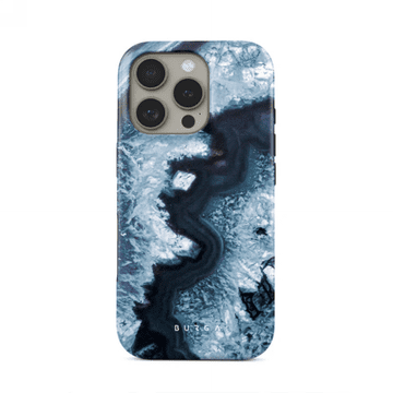 Burga Tough Magsafe - zaščitni ovitek za iPhone 16 Pro, združljiv z MagSafe (zamrznjeno jezero)