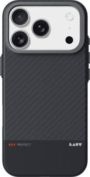 Laut Kev Protect - ovitek za iPhone 17 Pro s stojalom, združljiv z MagSafe (črn)
