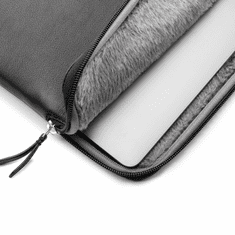 Trunk 16" MacBook Pro Sleeve - zaščitni usnjen ovitek za MacBook 16" (črn)