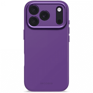 Silikonski ovitek Decoded AntiMicrobial Backcover - zaščitni ovitek iz silikona MagSafe za iPhone 17 Pro (future dusk)