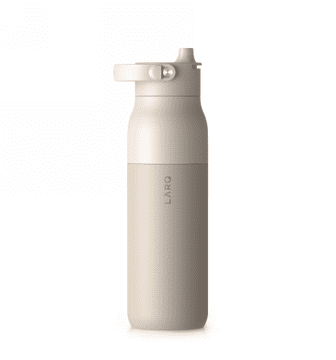 LARQ steklenica PureVis 2 - inteligentna, samočistilna filtrirna steklenica, UV-C lučka 1L (Mohave Dune)