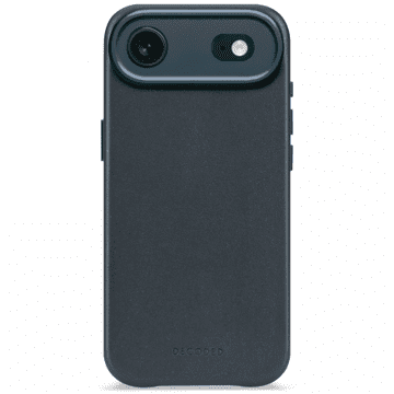 Usnjen ovitek Decoded Leather Backcover - zaščitni usnjen ovitek, združljiv z MagSafe, za iPhone 17 Air (mornarsko moder)
