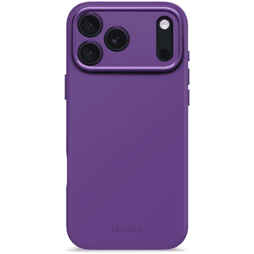 Silikonski ovitek Decoded AntiMicrobial Backcover - zaščitni ovitek iz silikona MagSafe za iPhone 17 Pro Max (future dusk)