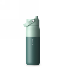 LARQ termo steklenica s slamico 680 ml (evkaliptusa zelena)