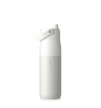 LARQ termo steklenica s slamico 680 ml (granitno bela)