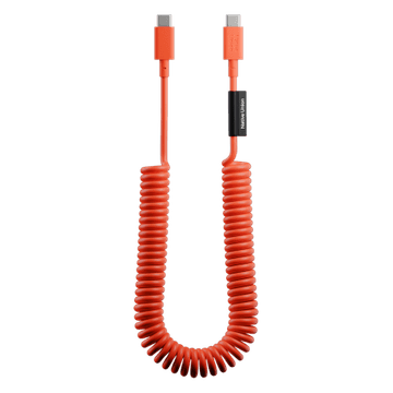 DE Native Union Pop Cable - USB-C - USB-C kabel, 2,4 m 60 W (rdeča)