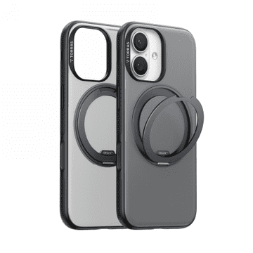 TORRAS Ostand R Fitness - ovitek za iPhone 17, združljiv z MagSafe (črn)