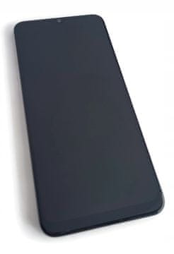 Samsung Originalni LCD zaslon z okvirjem za Galaxy A03s SM-A037F, črne barve