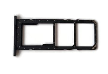 Držalo za kartico, držalo za SIM kartico za Samsung Galaxy A14 4G SM-A145, črne barve