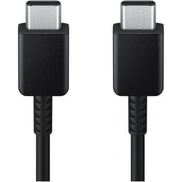 ORG Samsung USB C - USB C kabel, 1 m, 3A 25W, črne barve (EP-DA705BBE) v razsutem stanju