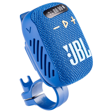 Bluetooth+FM zvočnik JBL Wind 3 5W vodoodporen + držalo za kolo/motor modre barve
