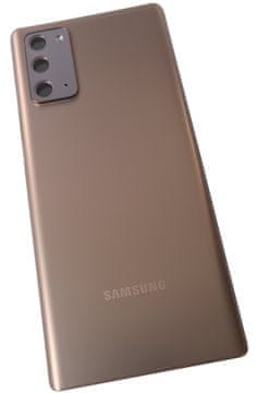 Originalni zadnji ovitek ORG za Samsung Galaxy Note 20, rjav