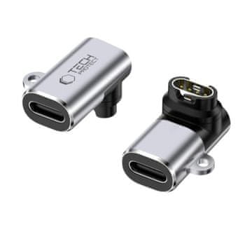 Polnilni kabel za uro Garmin na USB-C (Tech Protect)