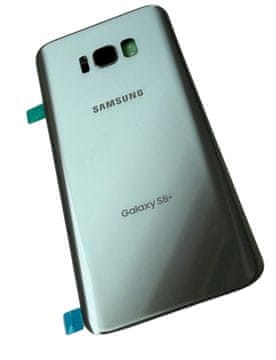 Originalni zadnji ovitek ORG za Samsung Galaxy S8+ Plus, srebrn