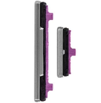 Gumba za vklop in glasnost Samsung Galaxy S10 Lite bele barve