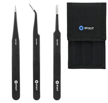ORG Komplet 3 preciznih pincet za servis in popravilo (iFixit)