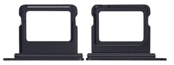 Držalo za SIM kartico za iPhone 17, črne barve