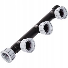 Razdelilnik/zbiralnik za 3 magnetne ventile,