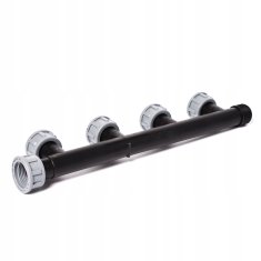 Razdelilnik/zbiralnik za 4 magnetne ventile,