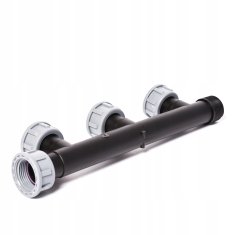 Razdelilnik/zbiralnik za 3 magnetne ventile,