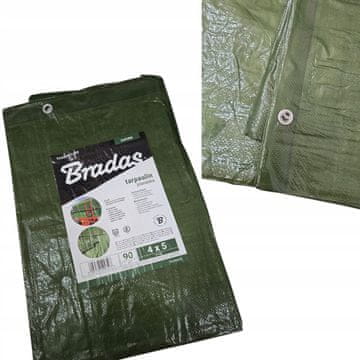 Bradas ZELENA ponjava 90 g, 4 x 5 m