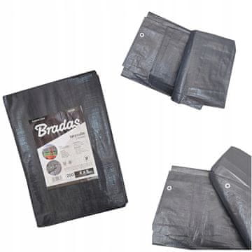 Bradas Ponjava SIVA 200g, 4x5m