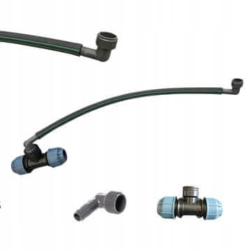 Fleksibilen priključek za škropilnike 3/4" in T-kos 32