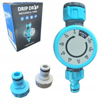 D&R Mehanski regulator/časovnik pretoka vode Drip Drop