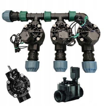 3-delni kolektor s komolcem PE 32, Rain Bird