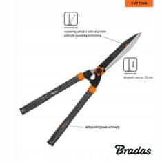Bradas V-SERIES-P škarje za živo mejo, ravno rezilo KT-V1111,