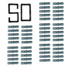 Vtična PE 16 puša - komplet 50 kosov