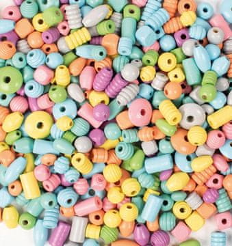 PLAYBOX Lesene makrame perlice PASTEL 250g