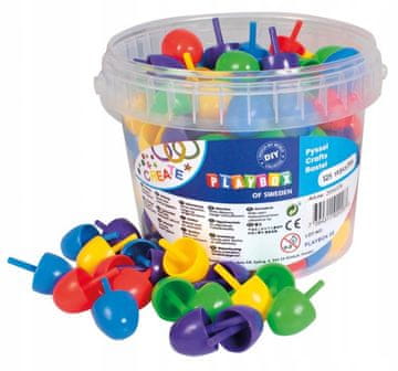 PLAYBOX DIY Pisani mozaik Puzzle Gobe, Pushpins 125