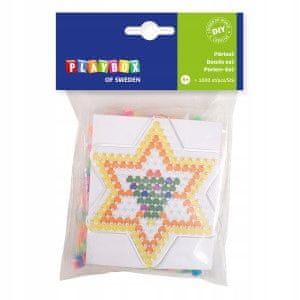 PLAYBOX Predloga STAR + vzorec z biseri za likanje 1000
