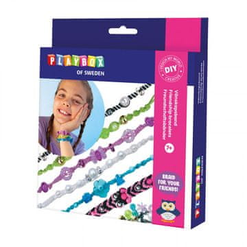 PLAYBOX DIY kreativne makrame zapestnice z okraski 7+ (ukinjeno)