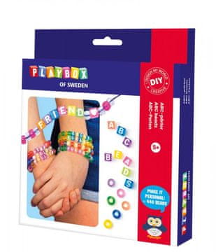 PLAYBOX DIY ZAPESTNICE PRIJATELJSTVA ustvarjalna zabavna dekoracija 5+