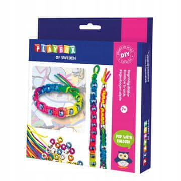 PLAYBOX MAVRIČNE ZAPESTNICE ZA NAREDITI SVOJE kreativne in zabavne dekoracije 5+ (ukinjeno)